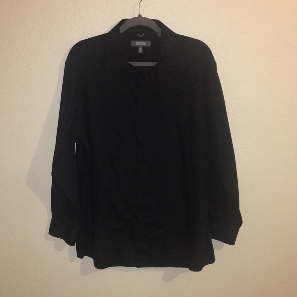 Kenneth Cole Reaction black dress shirt
